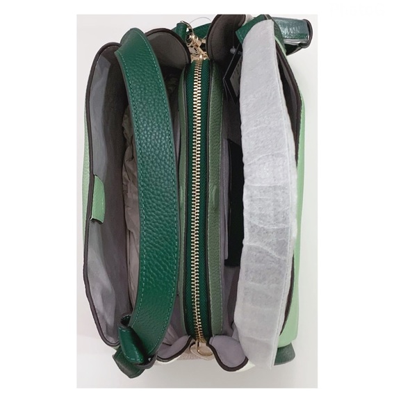 NWT Kate Spade ♠️ KNOTT Medium Colorblock Soft Pebble Leather Handbag - Picture 7 of 13